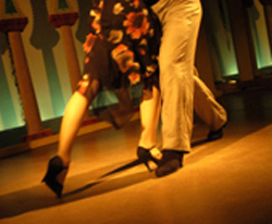 foto di esibizione di milonga al mosaico di milano